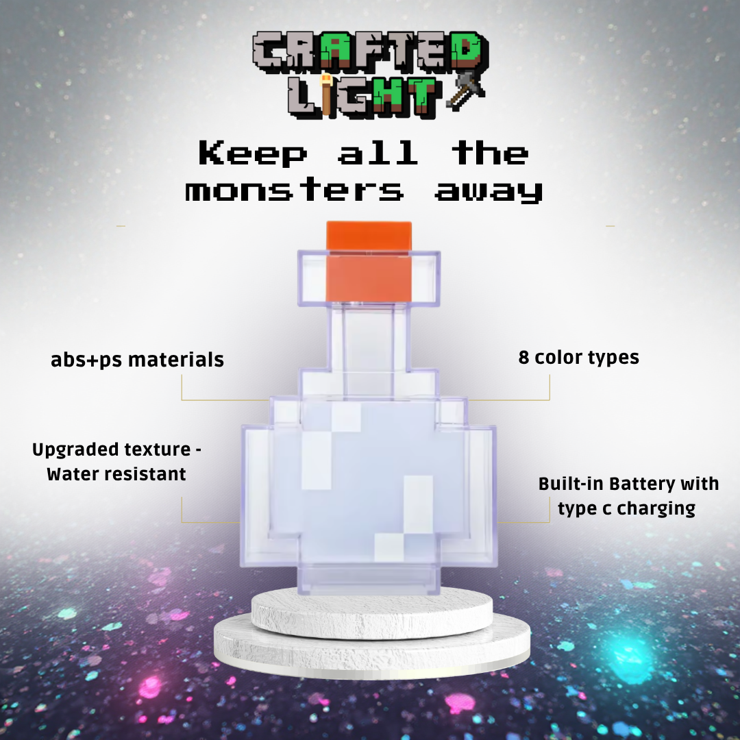 CraftedLight | Potion Bottle